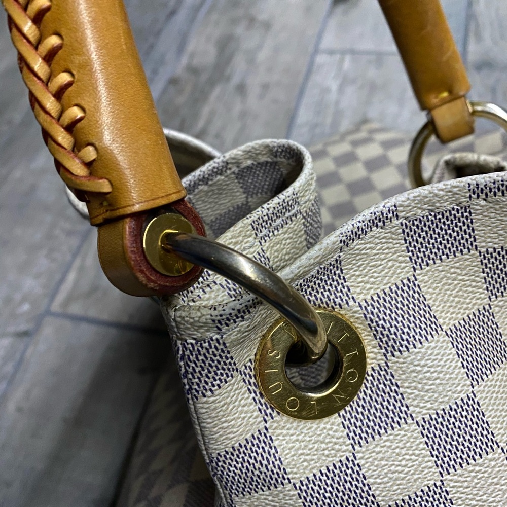 DISCONTINUED! LOUIS VUITTON Damier Azur Artsy MM - Picture 3 of 5